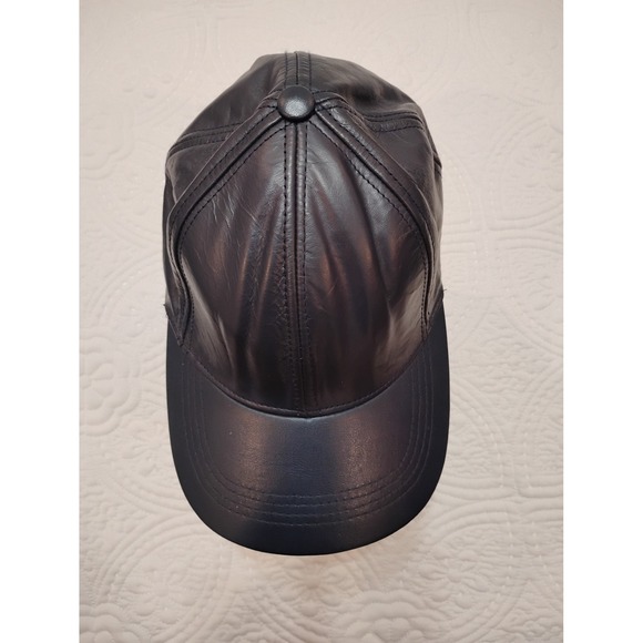Other - Blue Leather Cap
